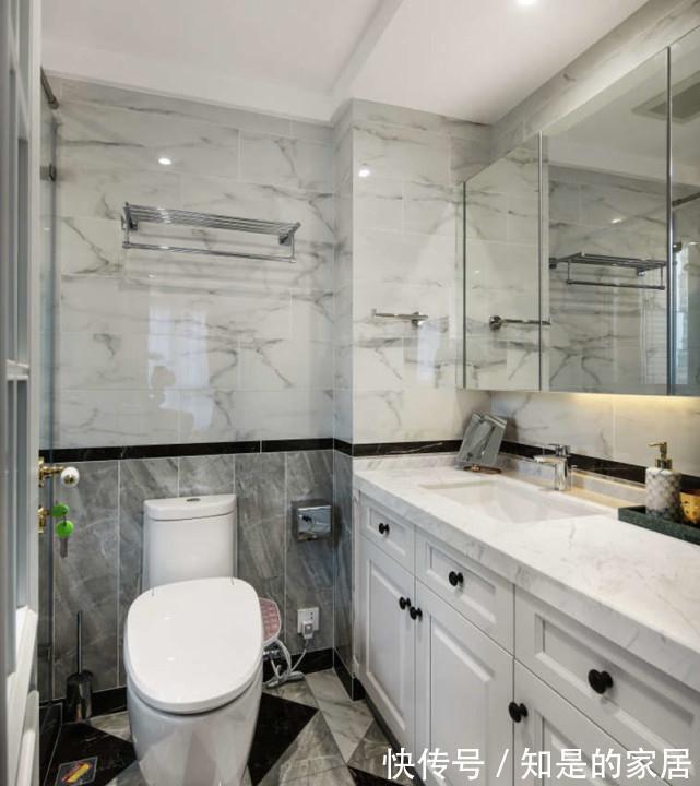 装修|77平轻奢美式二居室,给人一种内敛朦胧的美感