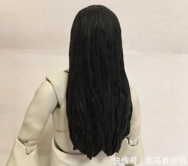 手办|胆小勿入手的《午夜凶铃》手办,贞子头发拆掉那一刻,我笑了……