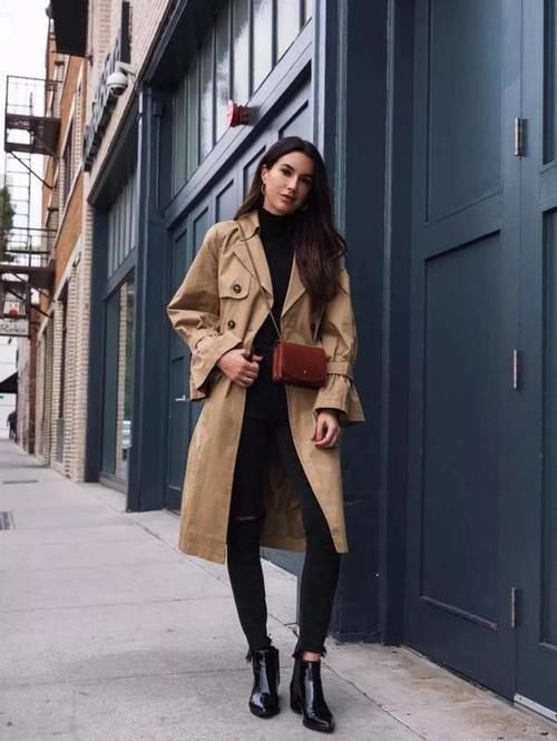 春天风衣里面穿什么才时尚？推荐这3种“内搭”，减龄百搭又耐看