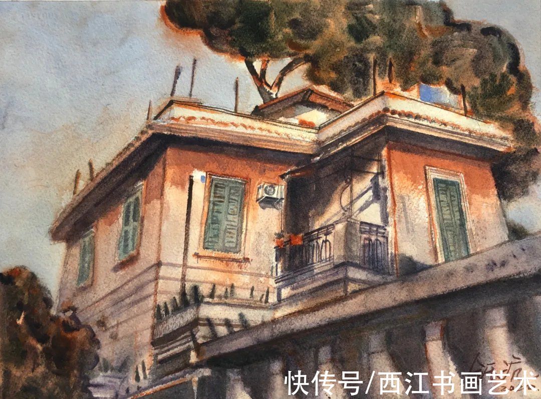 广州美术学院！2021 广州美术学院小幅水彩画展作品选