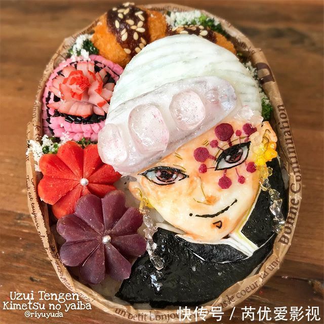 蜡笔小新|食物能量点满:鬼灭之刃角色便当,这么精美怎么舍得吃的下去