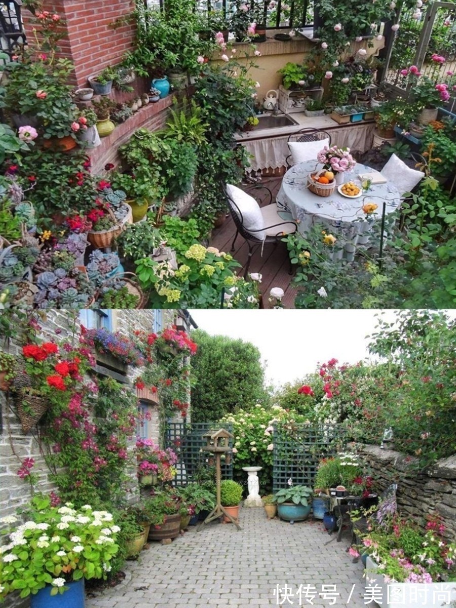 露台|迷人的露台花园设计,学会这6个造园小窍门,回家轻松建一个吧