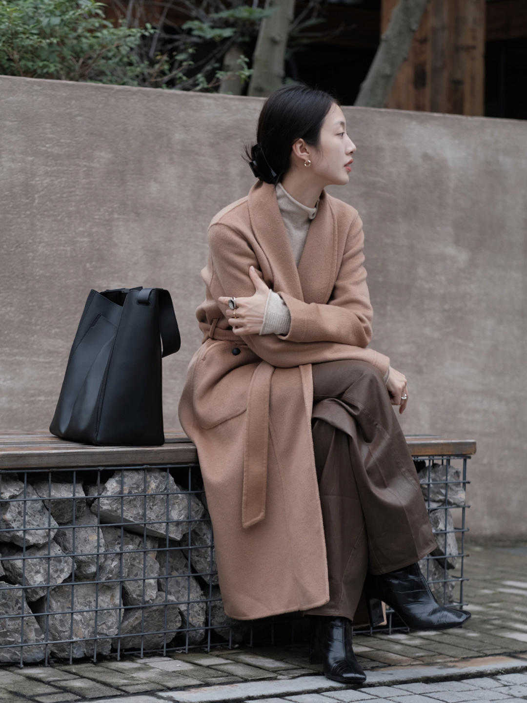 时尚博主 无论怎么穿?还是大地色有魅力,学会搭配思路,让你提升一个气质