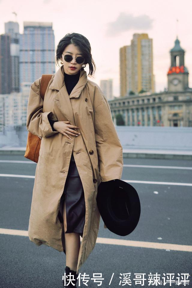 时尚博主三木终于换风格，6套最新秋冬穿搭，“不戴帽子”照样美