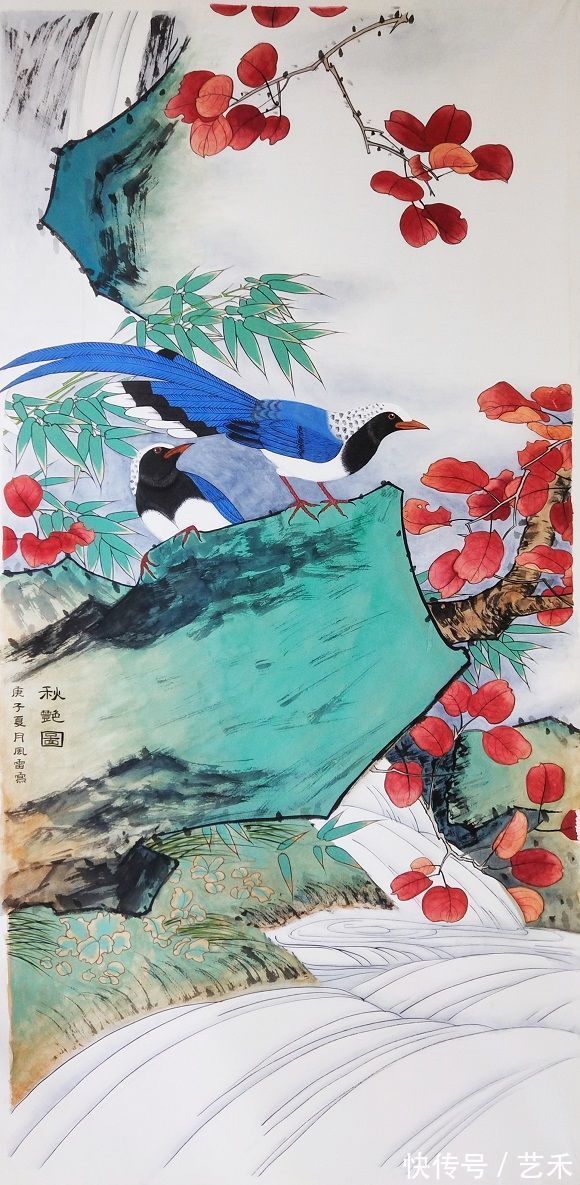 青年画家|墨趣千秋笔,茶香一卷书--青年画家风雷的艺术人生