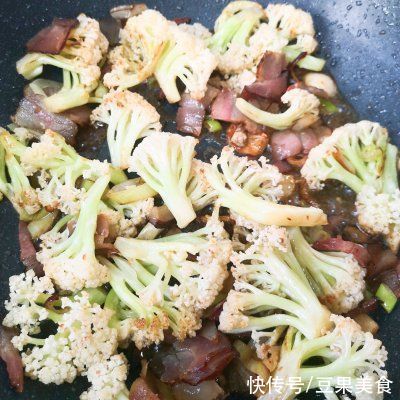 口感轻盈最适合神仙小姐姐的腊肉炒菜花