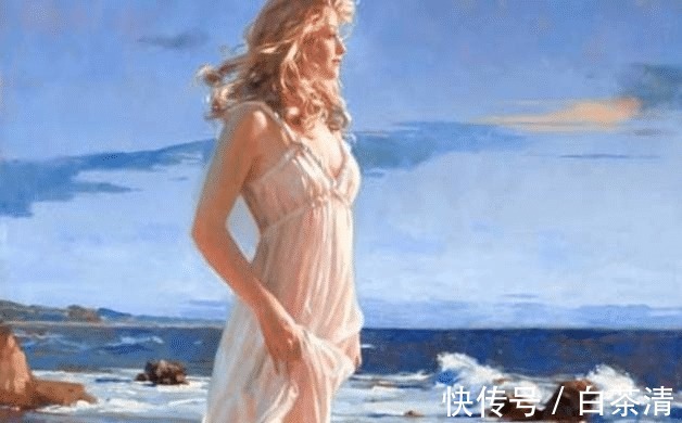 理查德$看冷军的油画美女，再看他画的美女，网友差距一目了然！