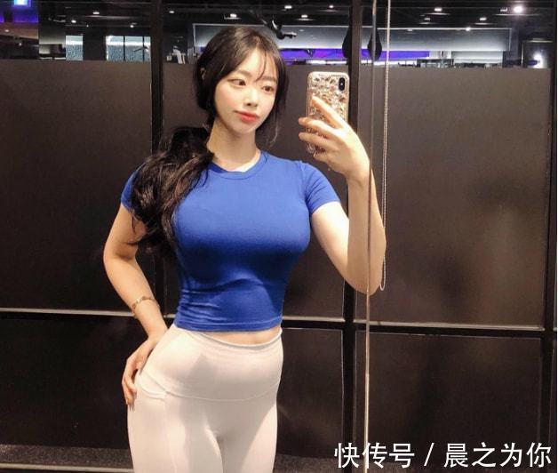 力量训练|韩国女子痴迷卡戴珊，健身房塑形锻炼，练出绝佳腰臀比