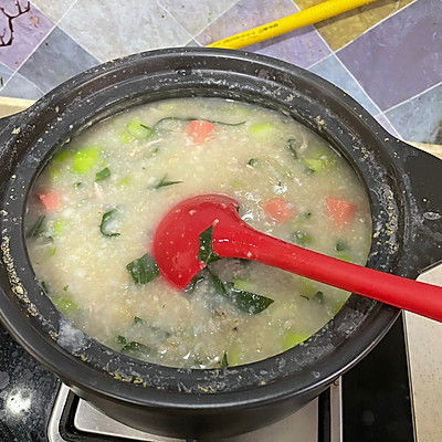 青菜肉丝粥别再用这么做了，教你新吃法