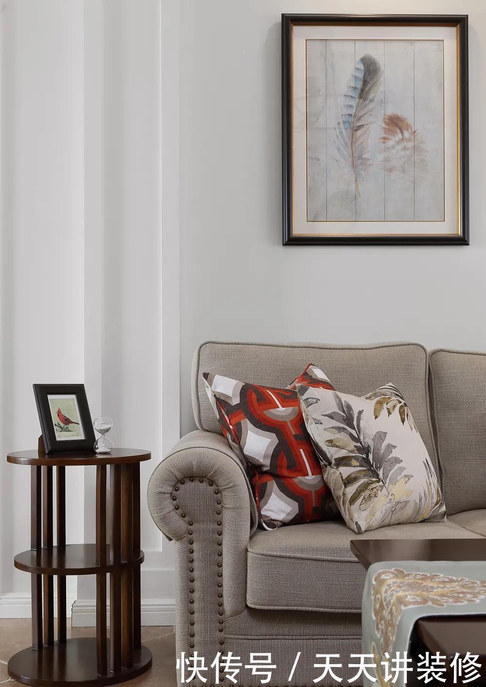 现代|127㎡现代美式风格新房装修,浪漫优雅简洁大方!