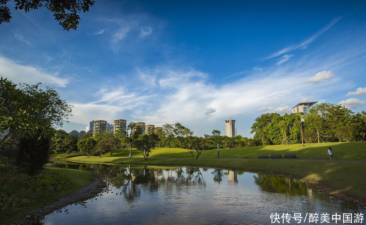 环湖|探访深圳香蜜湖，环湖慢跑，湖边垂钓，闹中取静，适合休闲放松