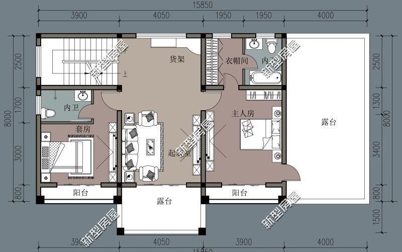 衣帽间|农村盖房高度不能超10米,这样建邻居都点赞,第6套只需20万