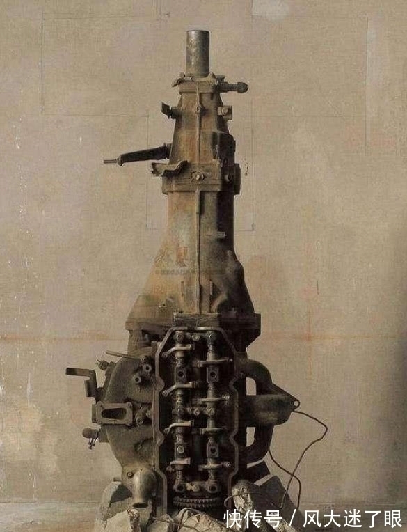 幅画作&冷军画坏掉的“发动机”,卖了1890万,还觉得不过瘾