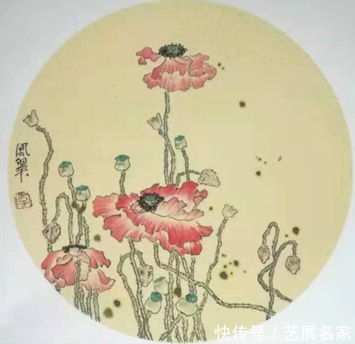 工笔画|【艺展中国】李凤翠工笔画作品欣赏