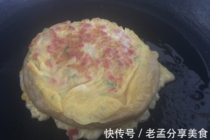 晚上用筷子搅一搅和好面,早上十多分钟暄腾腾的早餐鸡蛋饼上桌