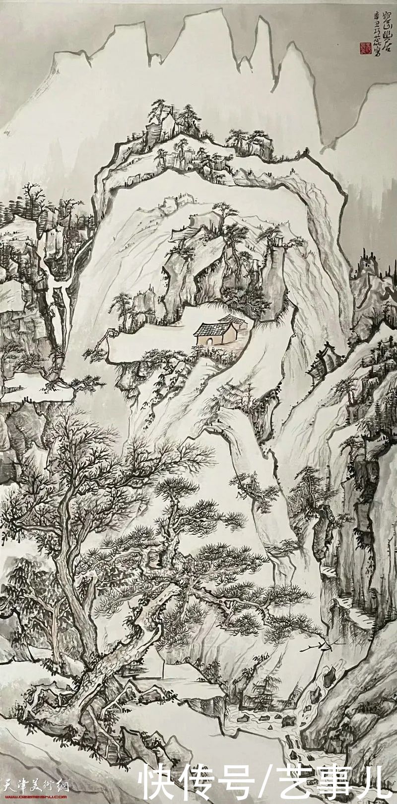 汤莉|天津美术学院首届“水墨为上”山水画高研班教学回顾