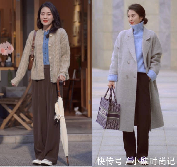 针织|打底裤不受宠了!冬天试试穿这3条“裤子”,好看又显腿长