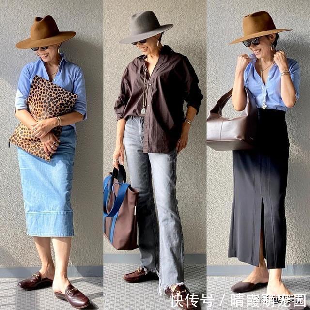 时髦|这位57岁的时尚博主,身高仅152cm,时髦穿搭让人忽略身高