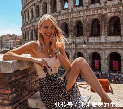 穿搭 这个小个子德国时尚博主，配色能力真绝，优雅显高让人过目不忘！
