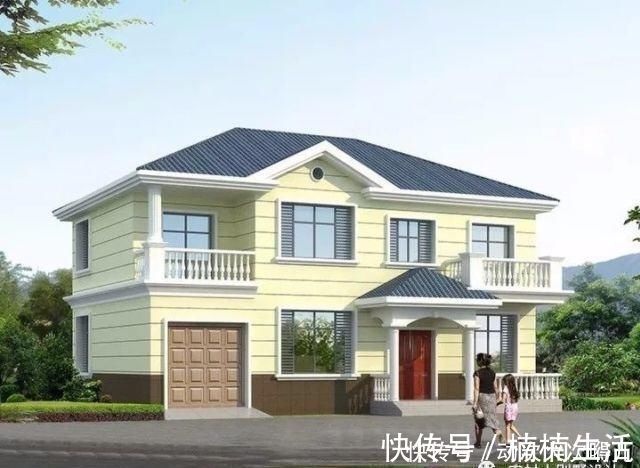 建筑面积|8套二层带车库农村别墅,不到30万的造价,实用省钱非常划算