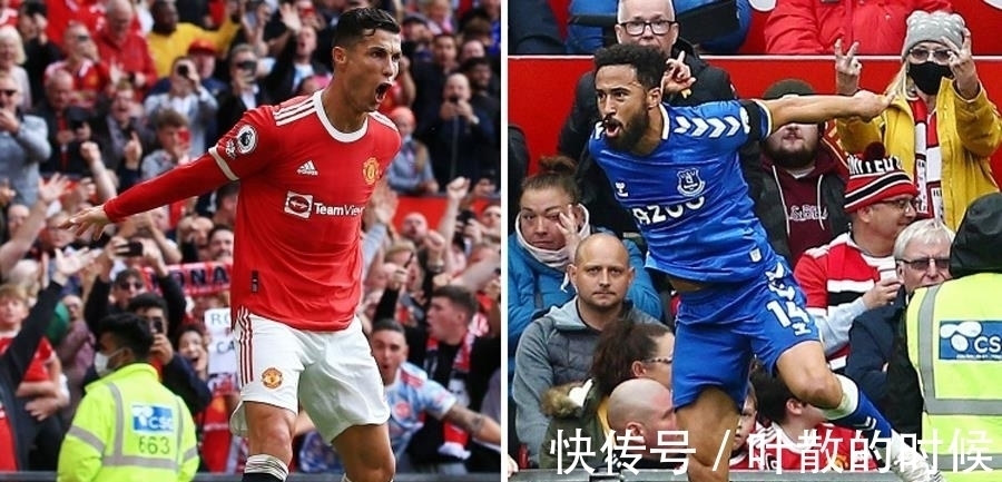 埃弗顿|曼联表现令C罗愤怒,无视对方示好直接回更衣室!汤森模仿其庆祝
