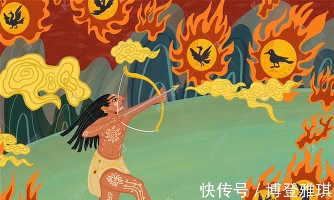 后羿&读《山海经》才知道,后羿射得并不是太阳,专家:这是一场战争