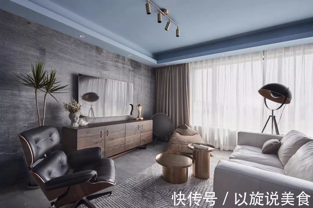 客厅|33款高级灰的客厅,简约空间的高级感