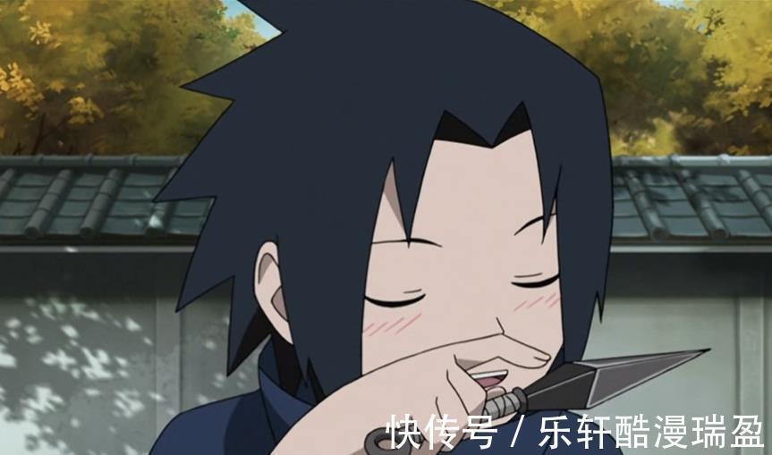 火影忍者|火影佐助吃撑肚子时,一定要打开弹幕,差点被网友笑抽了!