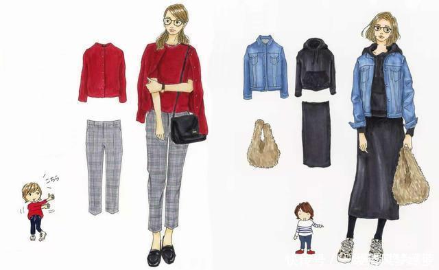 会穿&不会穿,全凭一颗心!优衣库基本款“手绘穿搭”,值得收藏