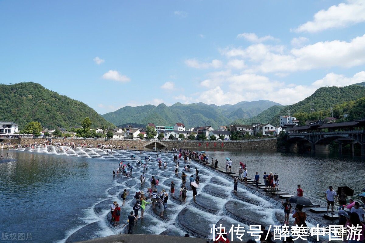 龙鳞坝景区|畅游富阳龙鳞坝景区，溪水清澈，龙鳞闪闪，美不胜收