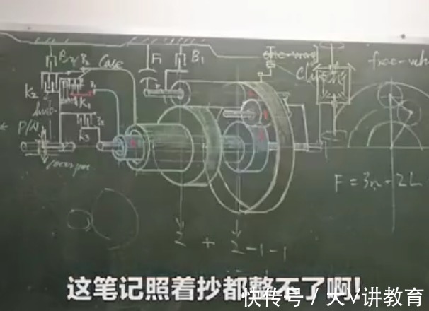 板书&各科老师手绘黑板，美术老师常规操作，数学老师：把头倒过来看