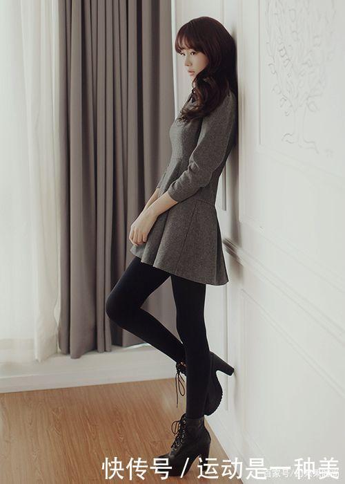 打底裤穿搭范例36种,简简单单看图学穿搭