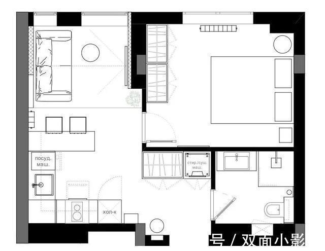 客厅|年轻夫妇买下30㎡公寓,改出超美观景客厅和大卧室,太有品味了!