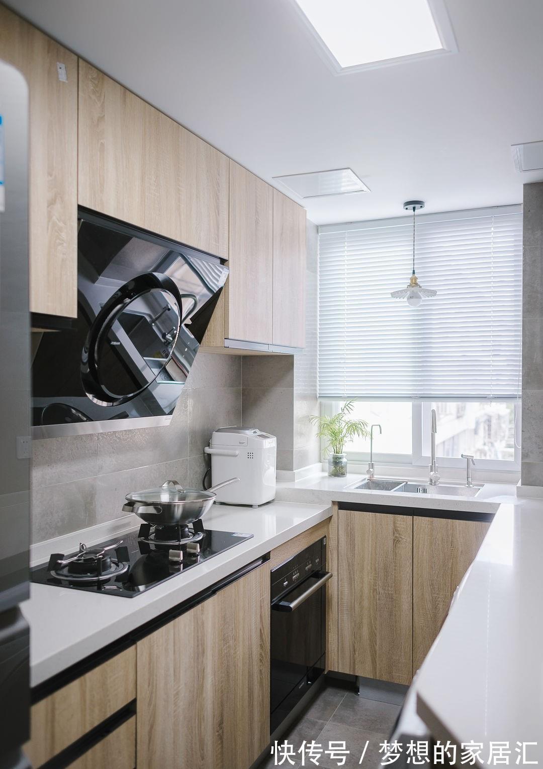 厨房|52平小户型也能充分利用,满足一家四口的需求,也有超多储物空间