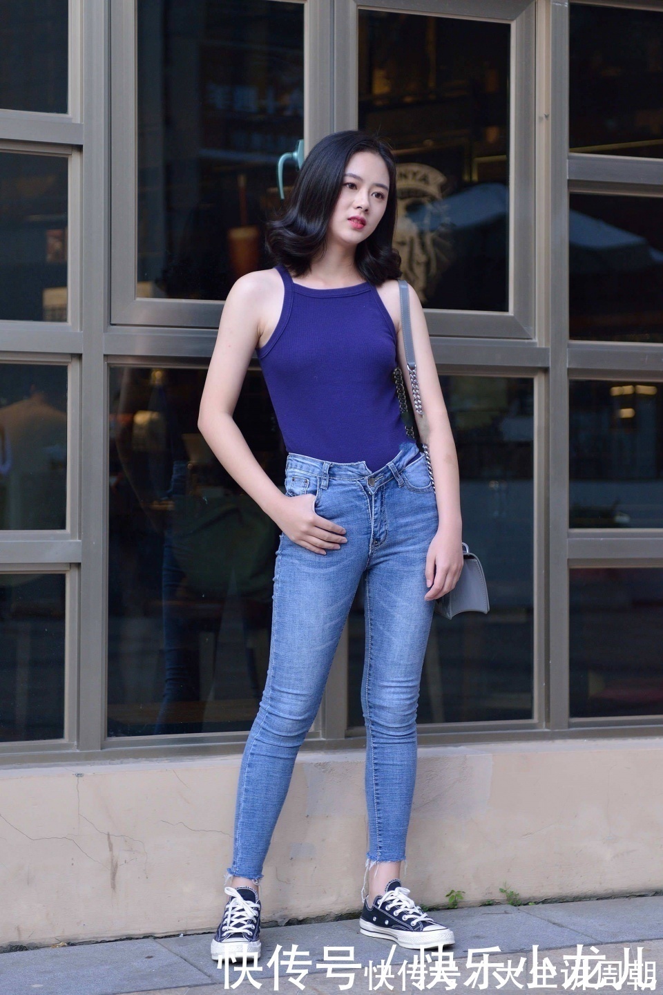 上衣|蓝色修身上衣,既青春又干练,分享挑选小技巧