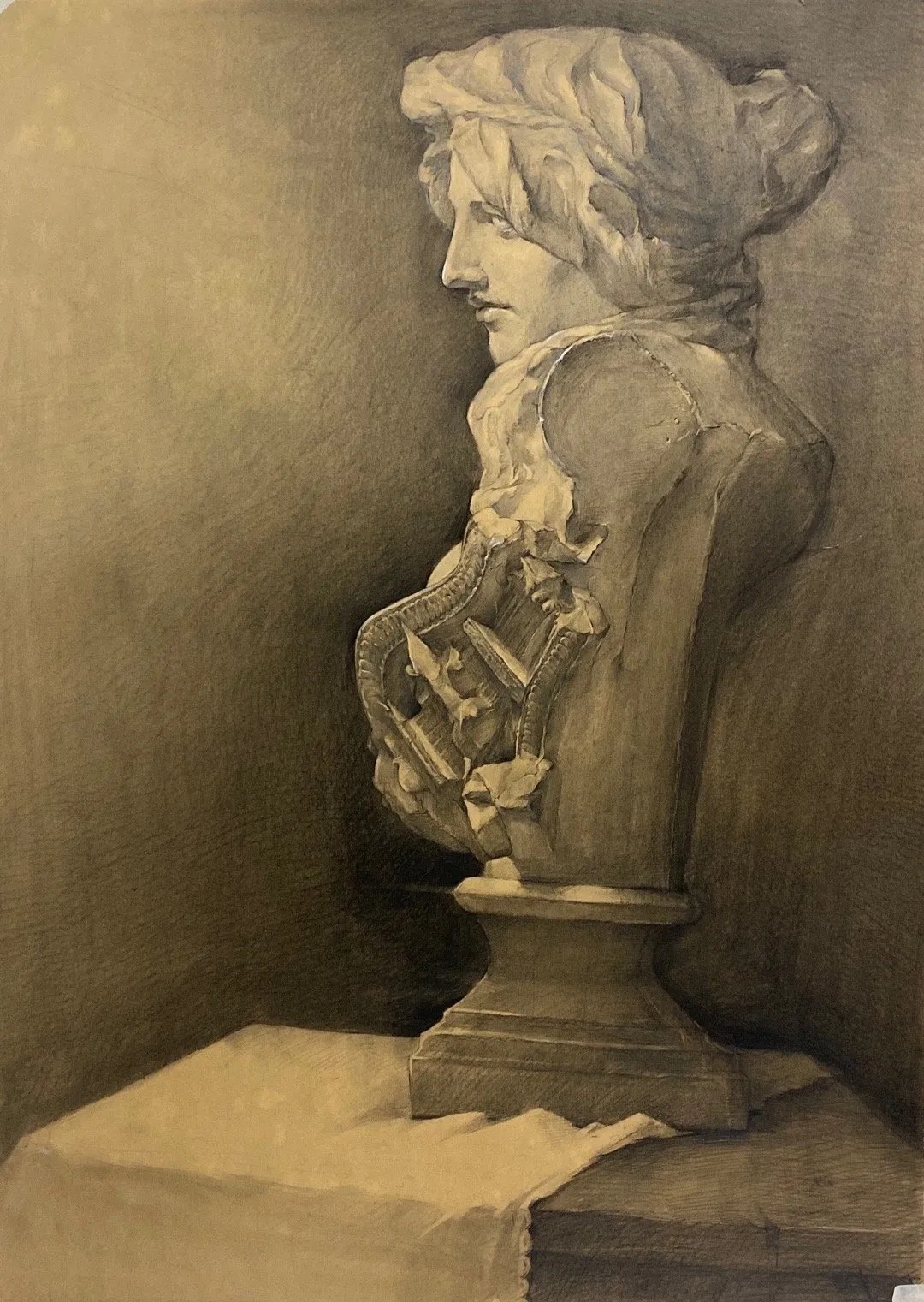 虚实&传说中素描的“虚实变化”,应该就是这样的!