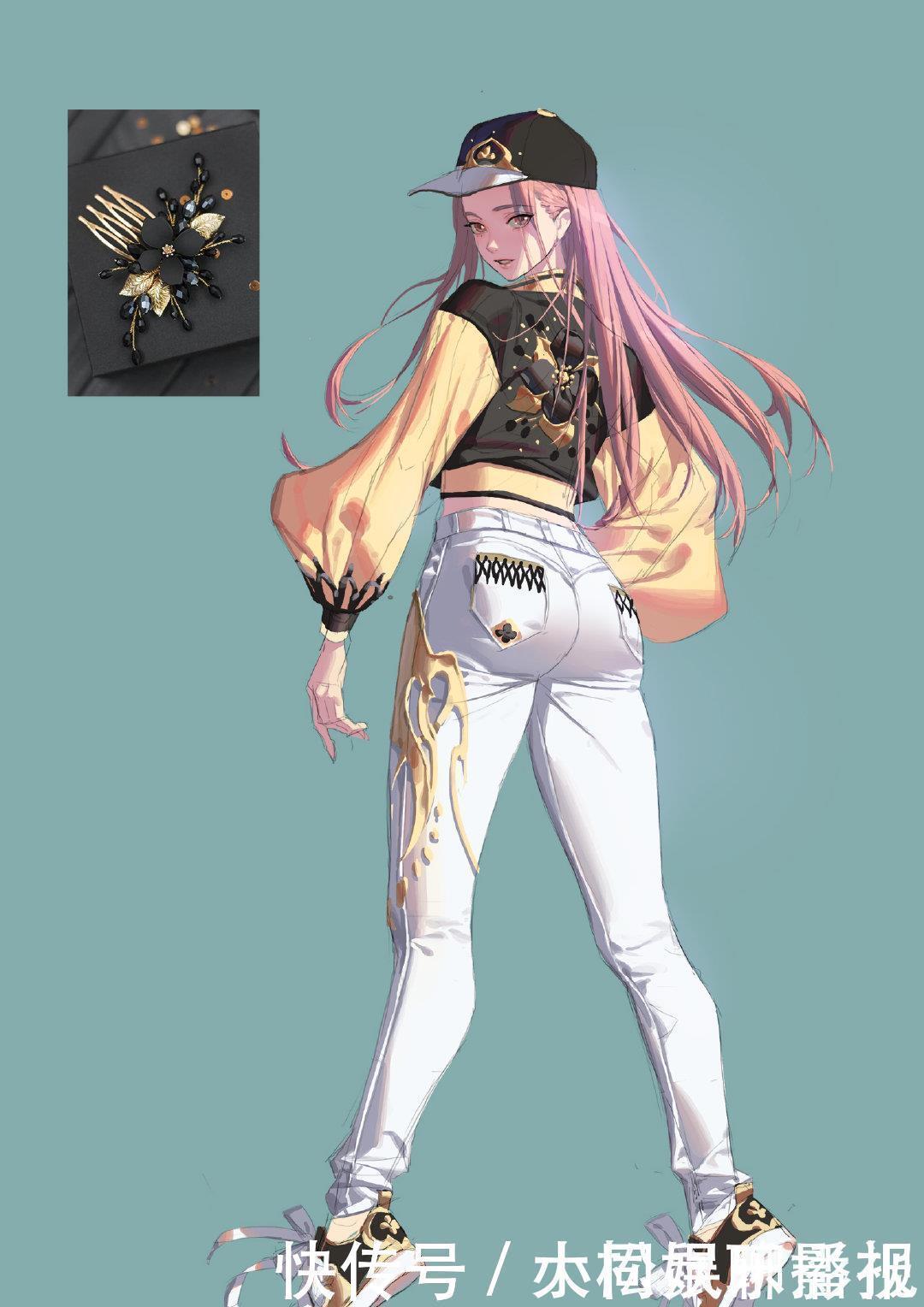 小姐姐|画师绘制物品拟人化,化妆刷变成美少女,运动鞋变黑皮帅哥