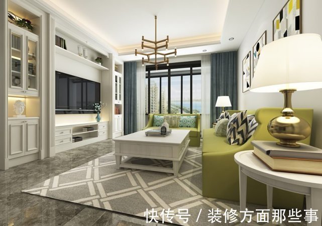 客餐厅|102平三居室简洁直接且贴近自然,一份宁静的北欧风情