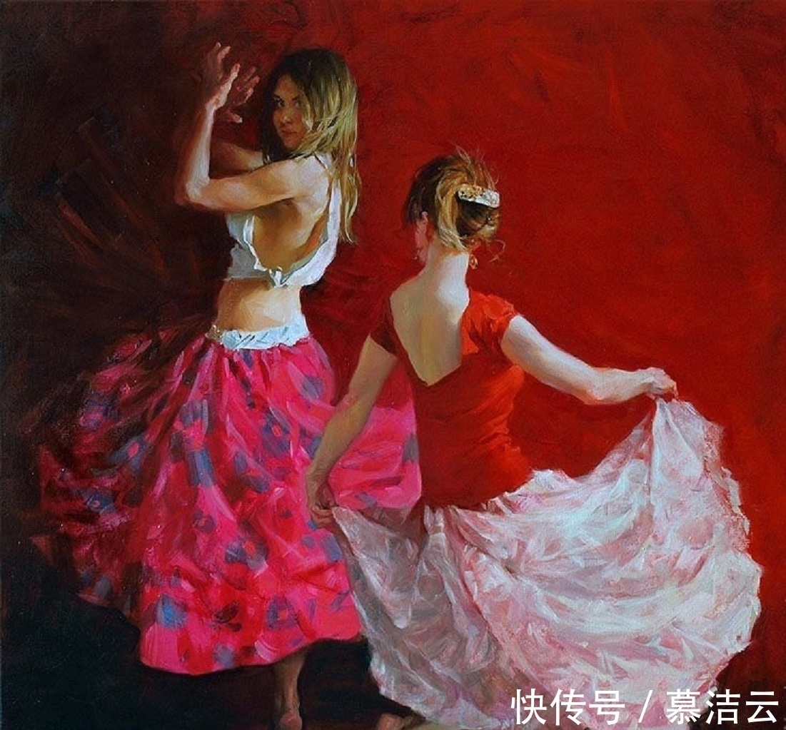 画作@如此唯美动人的画作,源于对艺术基础的深刻认识和理解