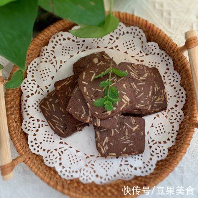 吃对烤箱美食|杏仁可可饼干,每一口都是极致享受