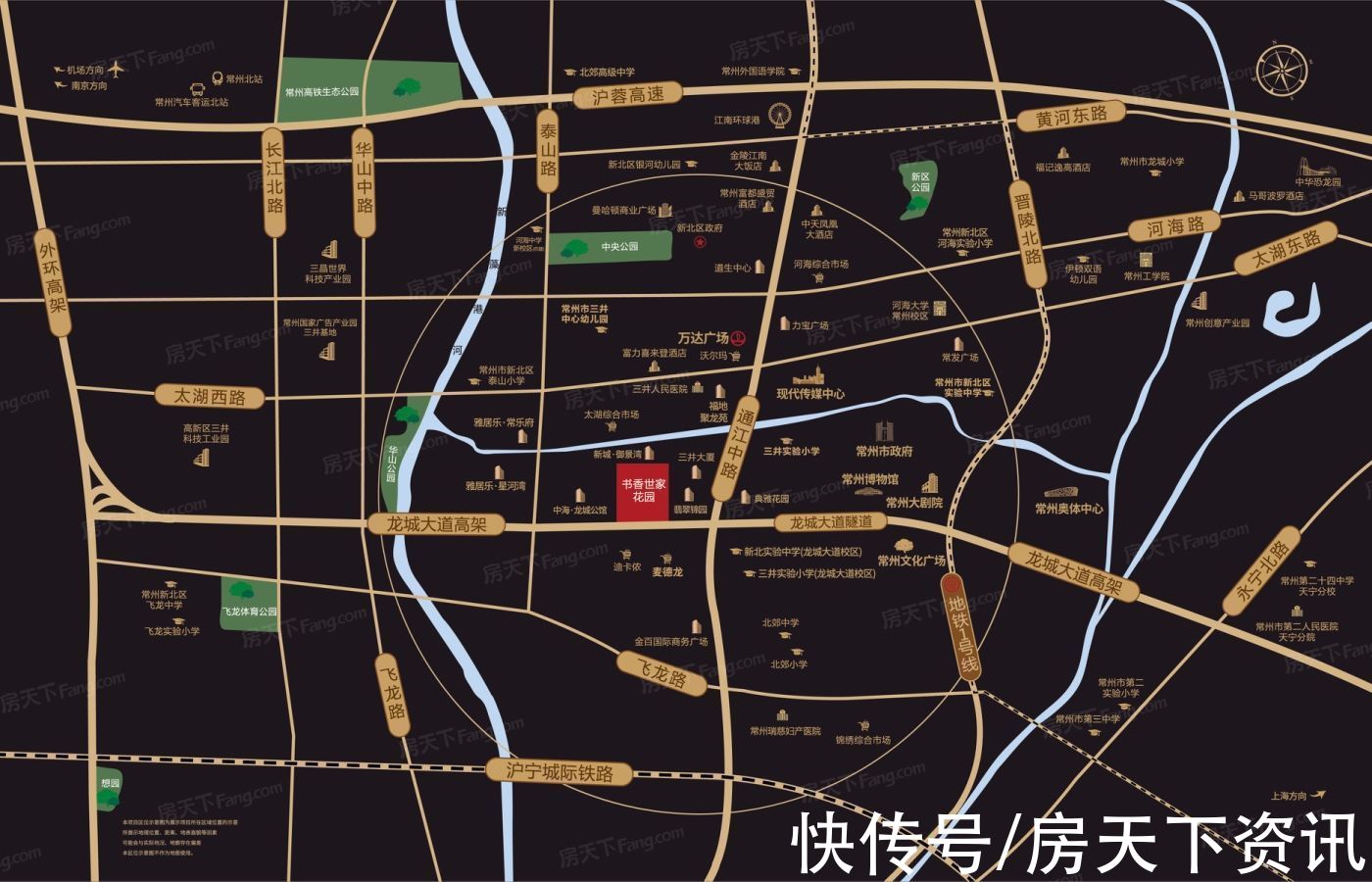 华夏银行|「楼盘评测」书香世家花园，2021年10月常州新北必看品质楼盘
