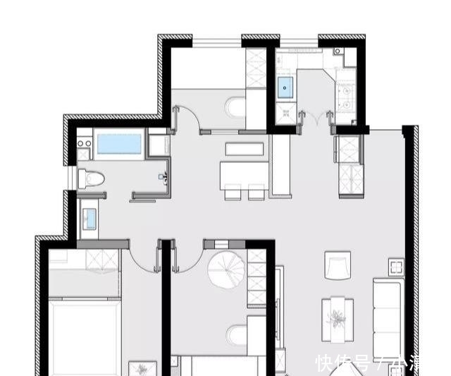 木质|参观同事新房，一进门就被迷住，头一次见洗衣机放餐厅，太惊艳了