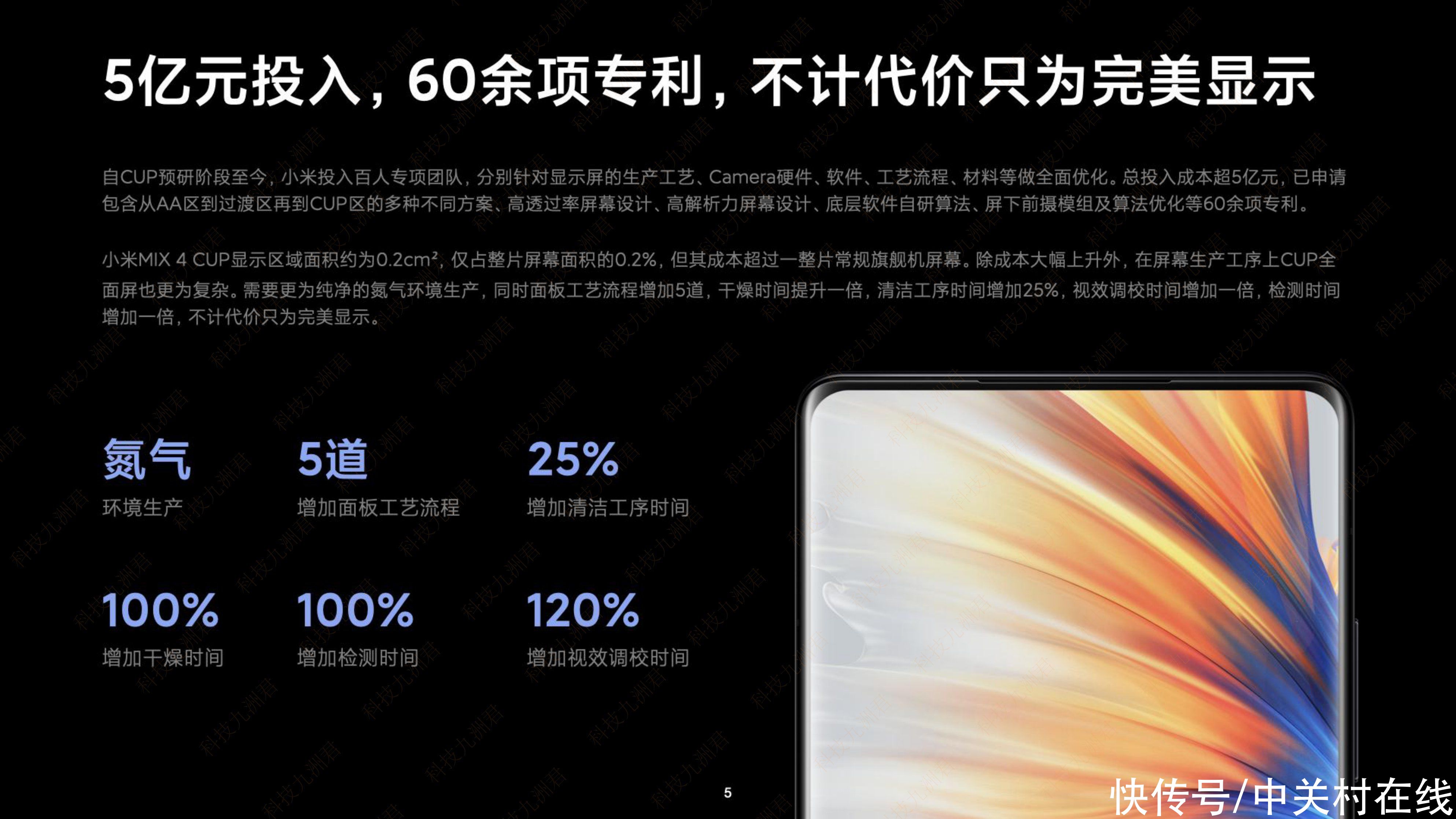 全频|大瓜爆料！小米MIX4无死角泄露 5G全频+CUP全面屏