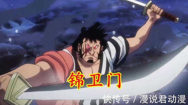 海贼王:多么不合理,锦卫门霸缠爆头仍苟且,烬霸缠一刀即昏厥