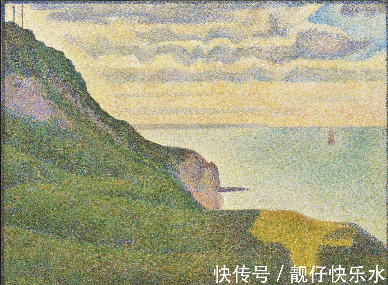 印象派#后印象派的4位代表画家，以各自独特的画风，影响了几代艺术家