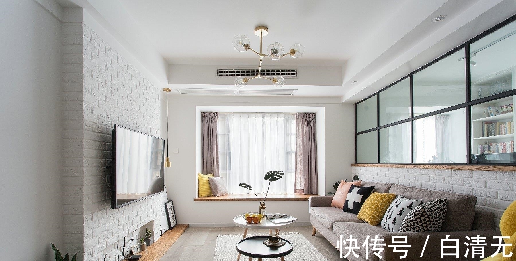 装修|70㎡小两房，一进玄关就被迷住，做刚需房太合适了，实用又漂亮！