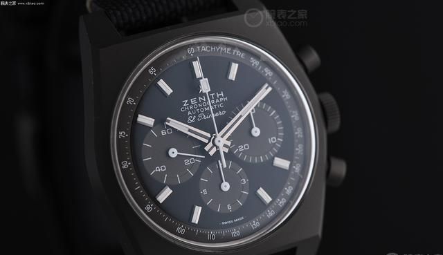盘面|全黑化风潮 品鉴真力时CHRONOMASTER旗舰系列复刻“暗影”腕表