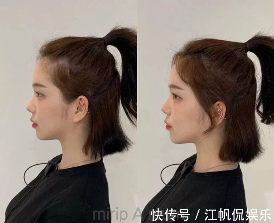 脸型|发型师解密不同脸型小脸关键,微秃女孩必学碎发发型修剪法!