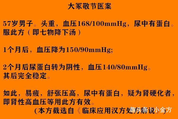 高血压|千年“妇科第一方”，竟是治疗“高血压”的奇效方剂之一