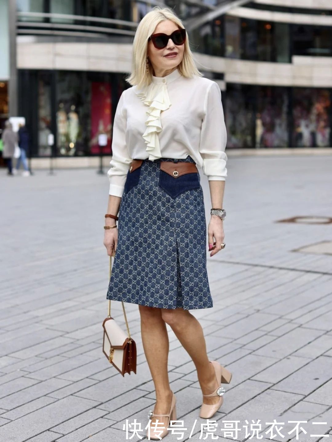 微胖|50岁微胖女性拒当“老阿姨”，学外国博主这么穿，轻松当个时髦精
